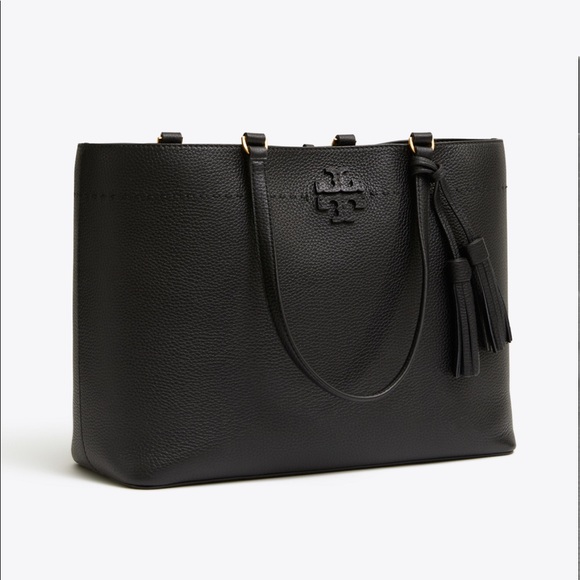 Tory Burch McGraw Tassel Tote NWT - Picture 2 of 8